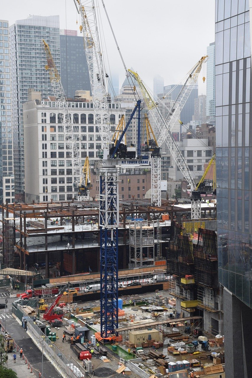 crane, cranes, construction, skyscraper, usa, us, america, manhattan, in new york city, work area, machines, workers, the construct, construction workers, architecture, unfinished, crane, work area, work area, construction workers, unfinished, unfinished, unfinished, unfinished, unfinished